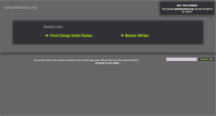 Desktop Screenshot of aplacetostand.org